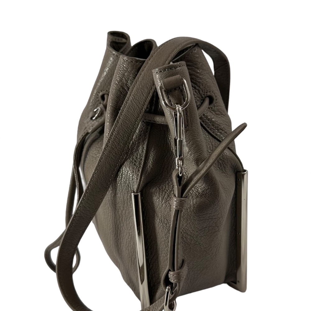 Genuine 3.1 PHILLIP LIM Scout small drawstring crossbody bag grey - Picture 4 of 11
